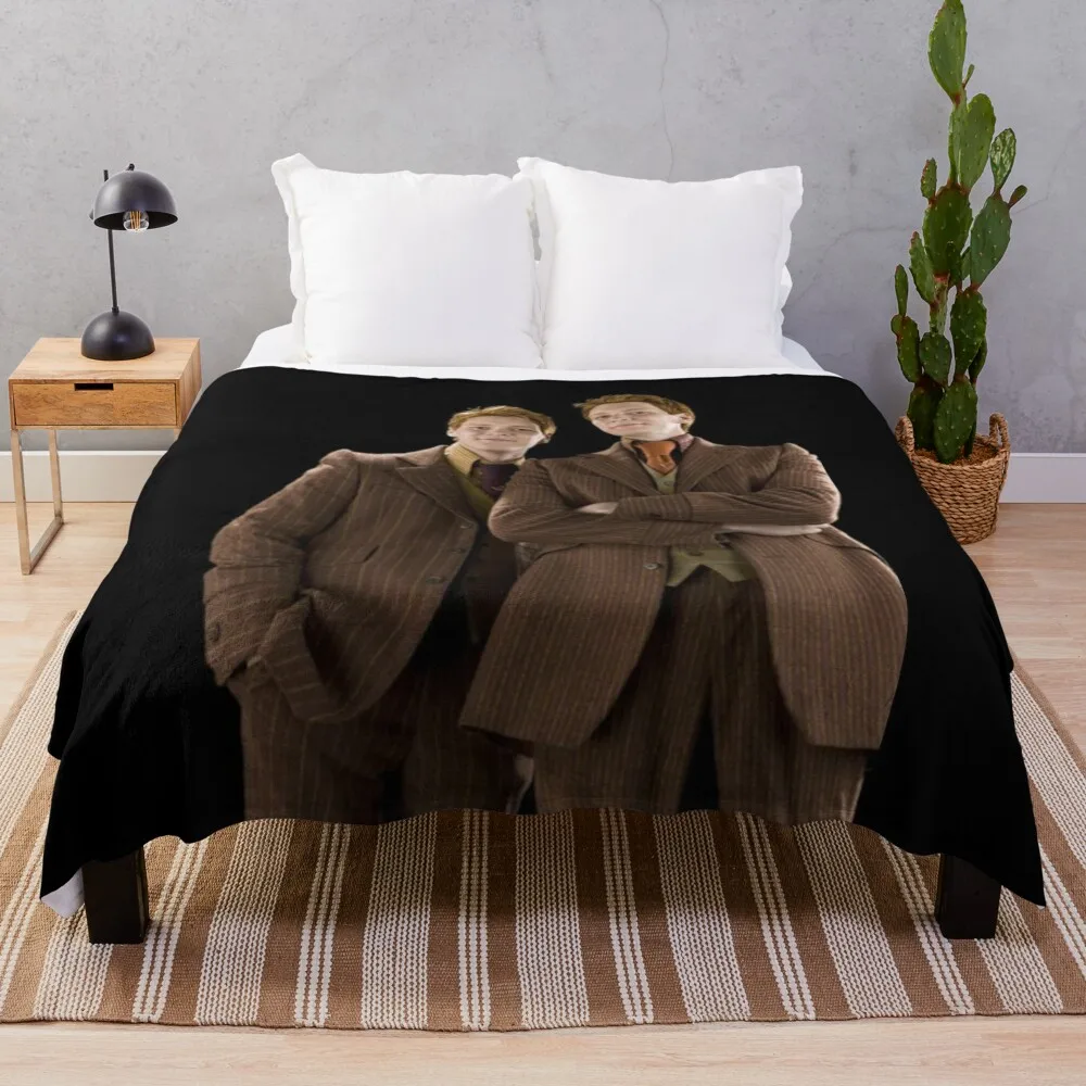 Fred And George Weasley Throw Coperta Ponderata Cosplay Anime