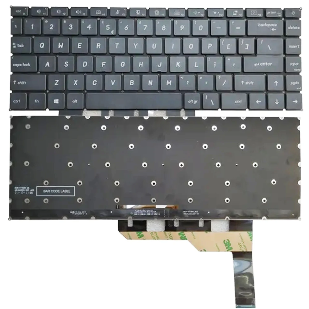 Tastiera Per Msi Modern 15 A10M A11M A11Mu Ms-1552 A10Rb-033 Con Layout Usa/Spagnolo Retroilluminato
