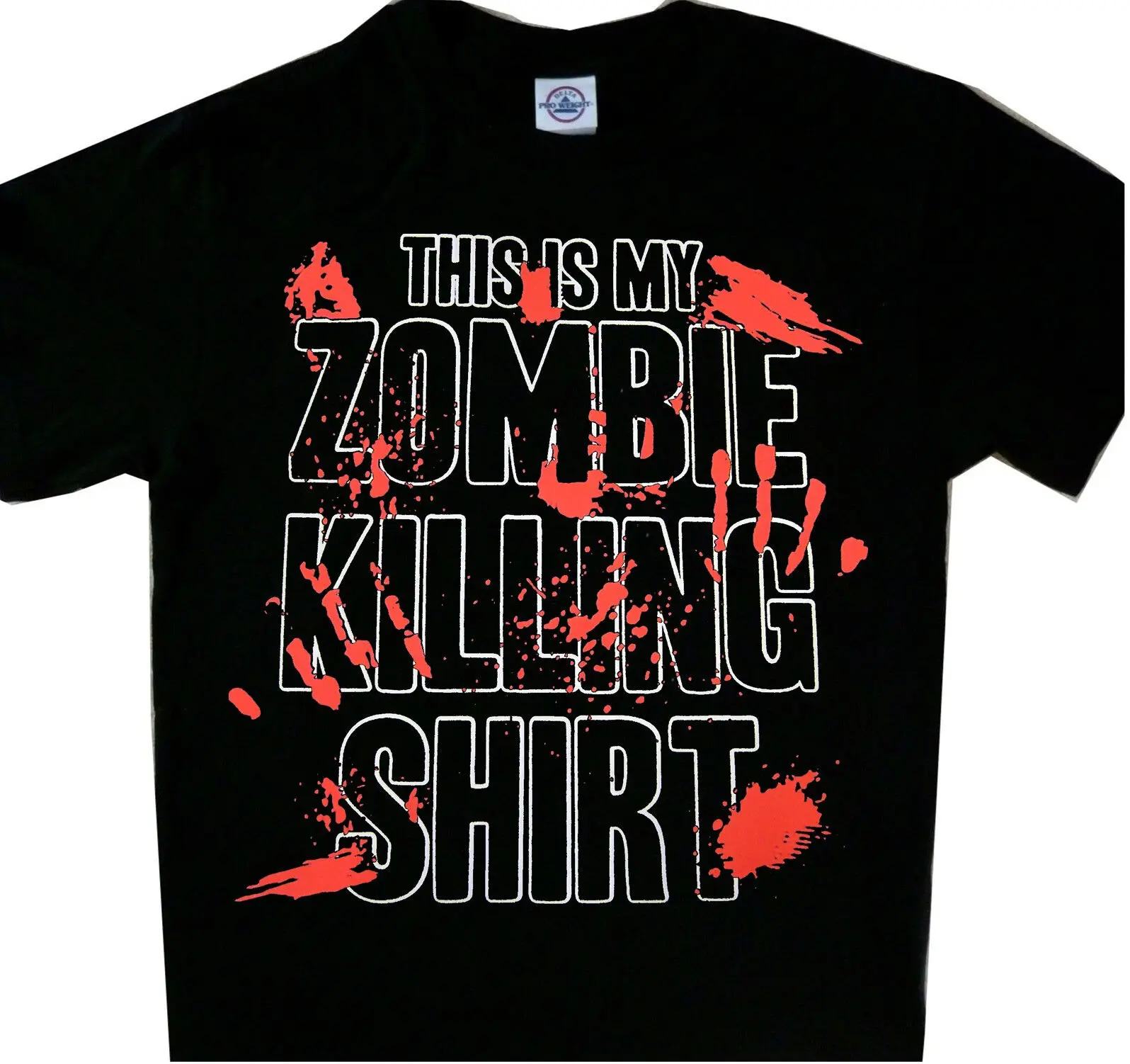 This Is My Zombie Killing Shirt Top T-Shirt Uomo Gift Death Walking Joke Tee