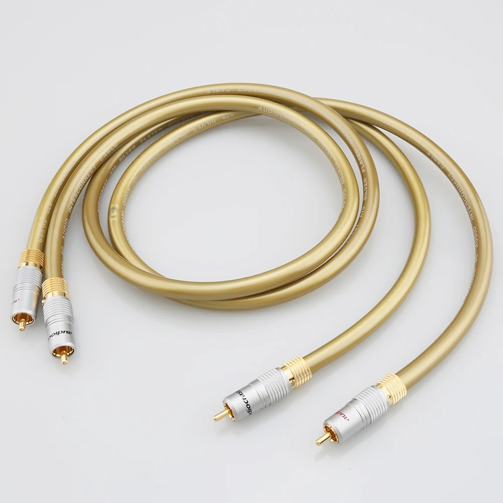 Hifi Cardas Cavi Audio Cardas Hexlink Golden 5C Audio Cable Amplifier Cd Dvd Player Speaker Rca Interconnect Cable