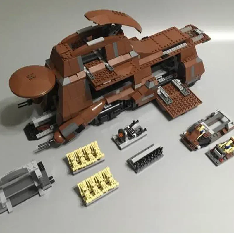 Nuovo In Stock Fit 7662 05069 Trade Association Mt Containerized Troop Carrier Building Blocks Giocattoli Per Bambini Regalo Di Natale