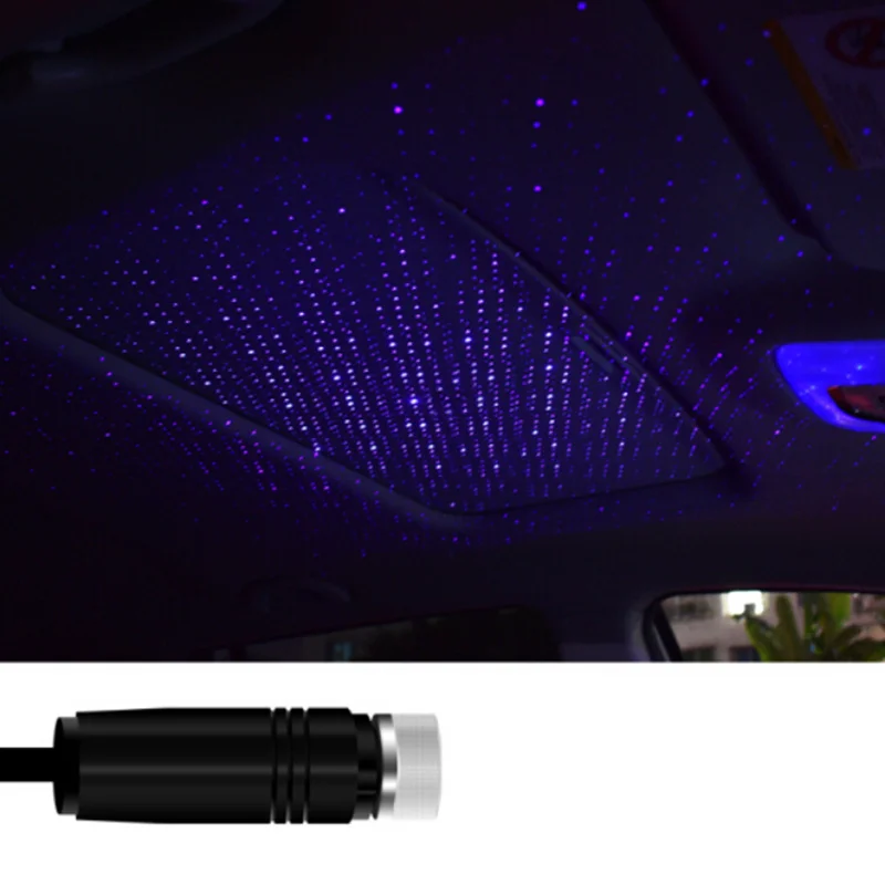Lampada Decorativa Usb Led Car Roof Star Night Light Proiettore Per Kia Rio K2 K3 K4 K5 Kx3 Kx5 Cerato,Soul,Forte,Sportage R,Sorento