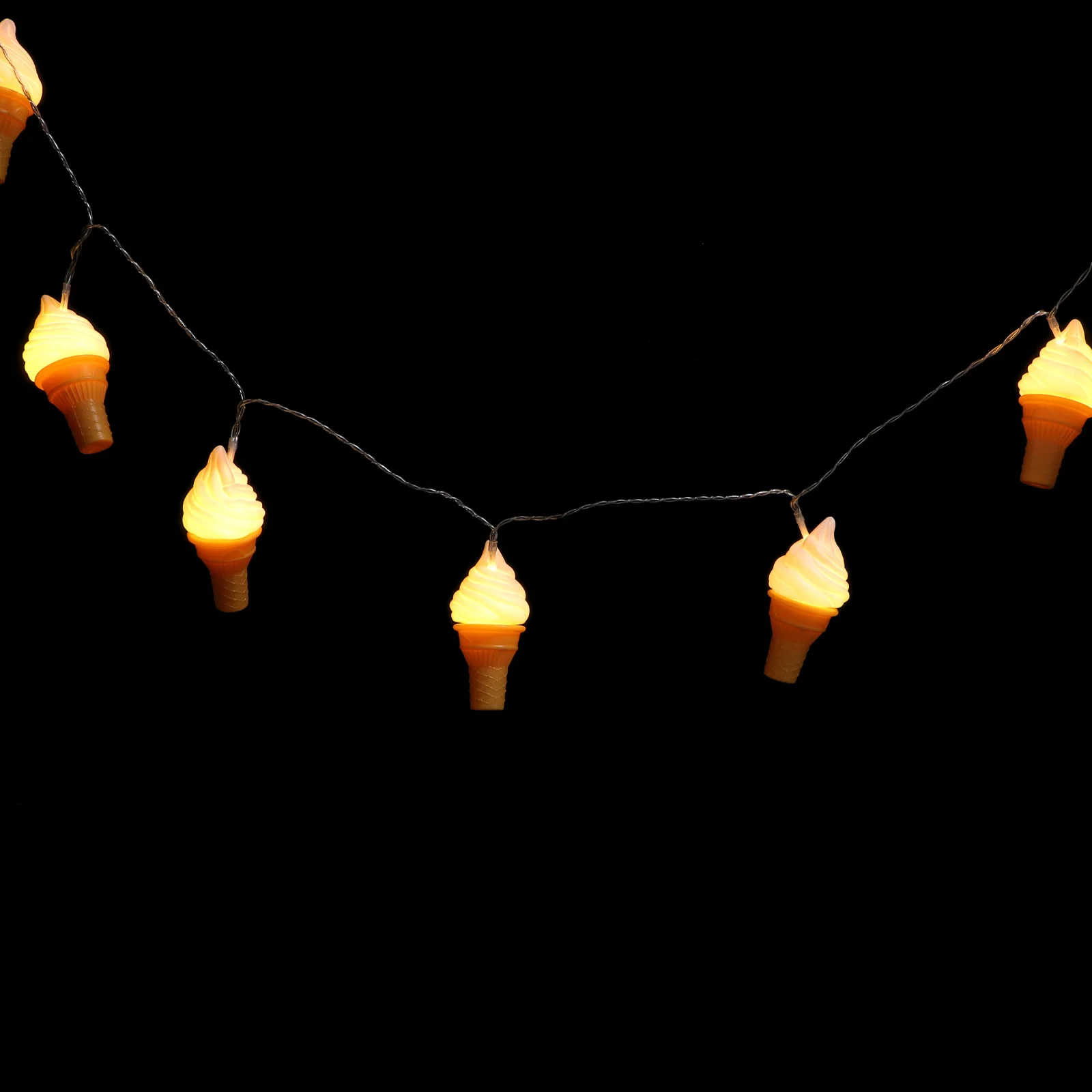 1 Set Lampada Per Gelato Realistica String Light String Photo Props Led String Light