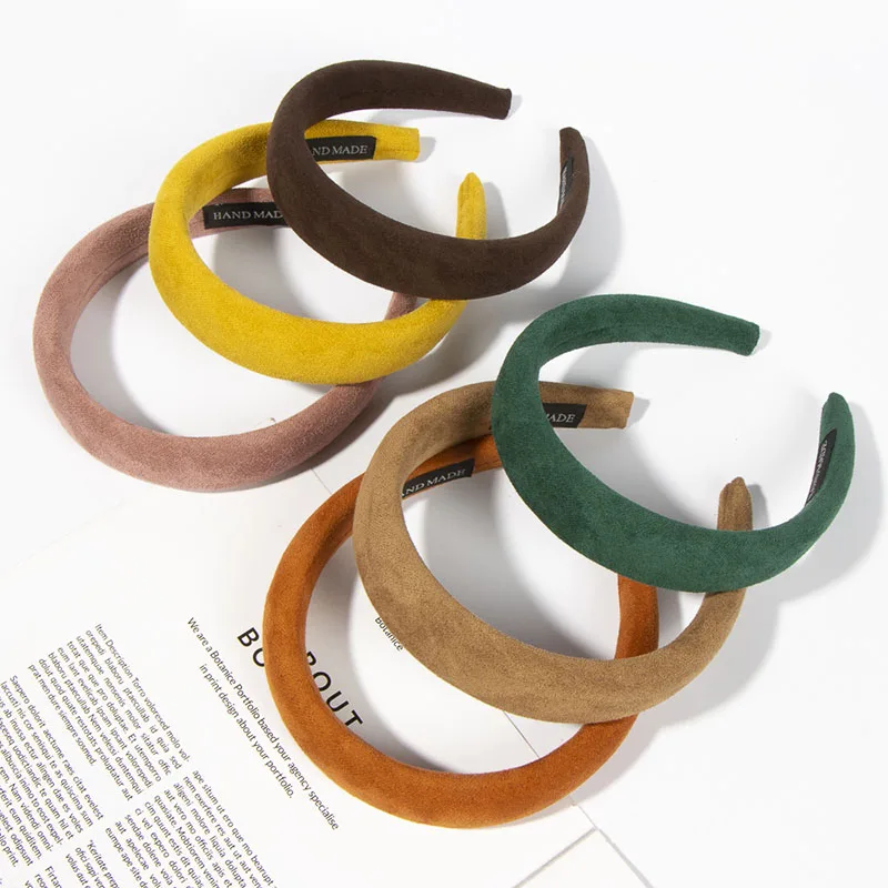 Candy Color 1Pcs Lady Hair Hoop Women Headband Wide Edge Nice Gift Korean Style Fashion Hair Accessories 2022 New
