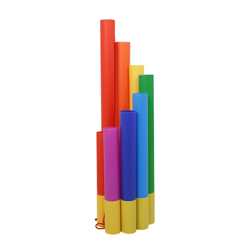 831C Strumento A Percussione Per Tubo Sonoro A 8 Toni Strumento Per L'Educazione Musicale Con Tubo Sonoro Orff