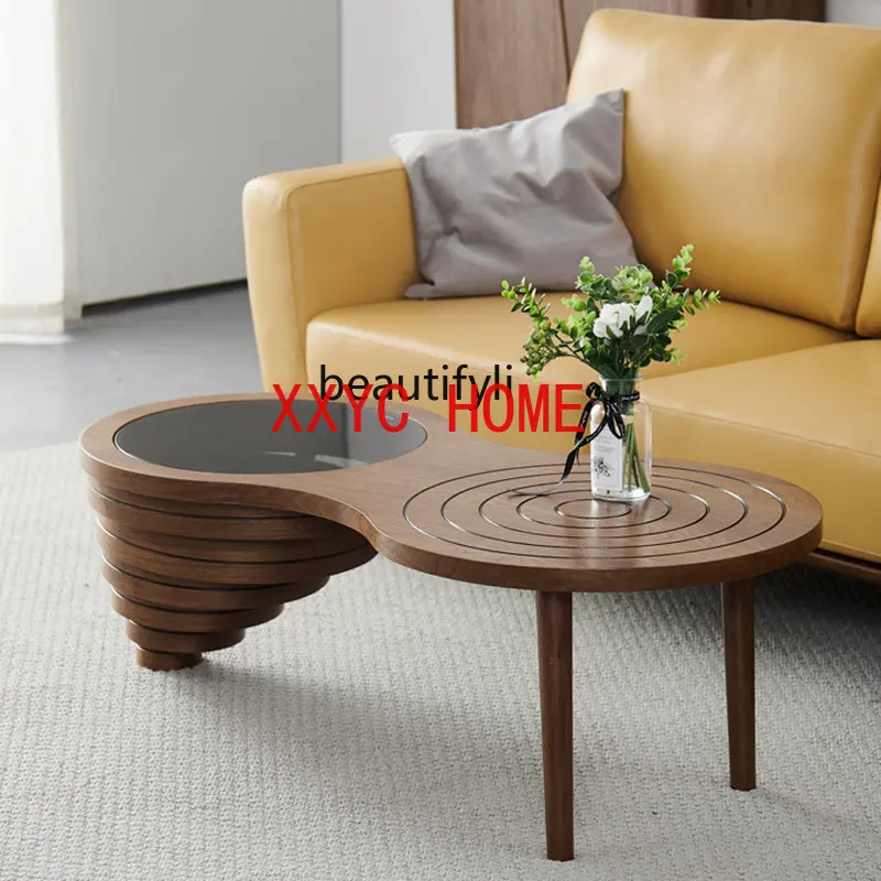 Center Dining Tavolini Consolle Round Low Modern Garden Tea Table Wood Kotatsu Floor Muebles Para El Hogar Mobili Per La Casa