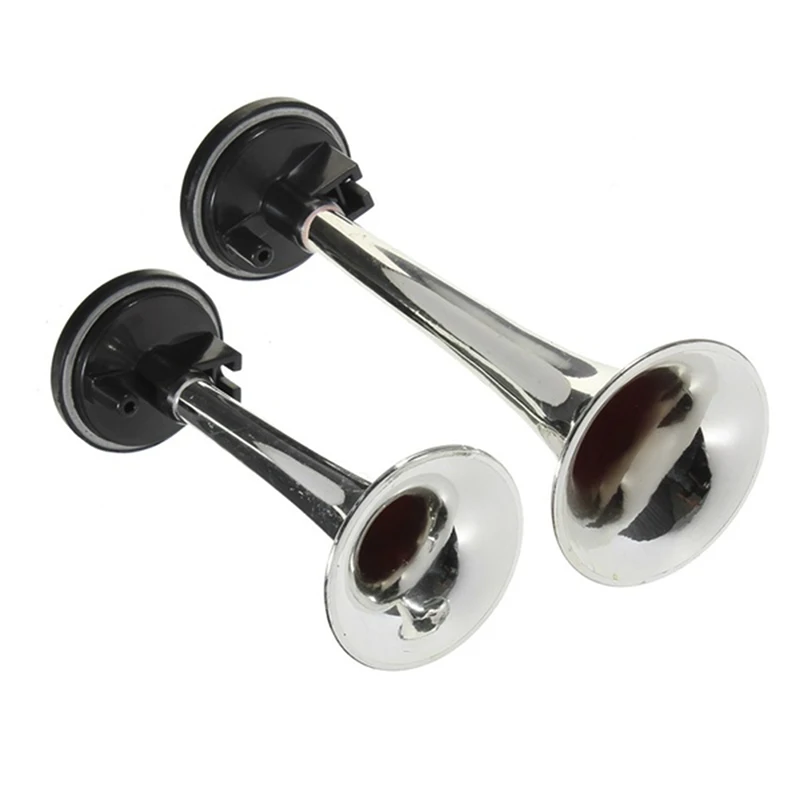 2Pcs Dual Air Horn Tromba Super Loud Universal Train Car Truck Boat Vendita Calda
