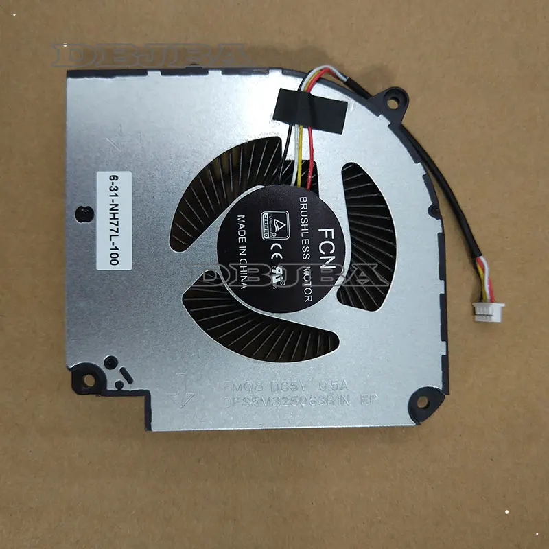 Ventola Per Hasee Z7-Ct7Nk Z8-Ct7Na Z8-Ct7Nt Z8-Cr7N1 Gpu Ventola Di Raffreddamento