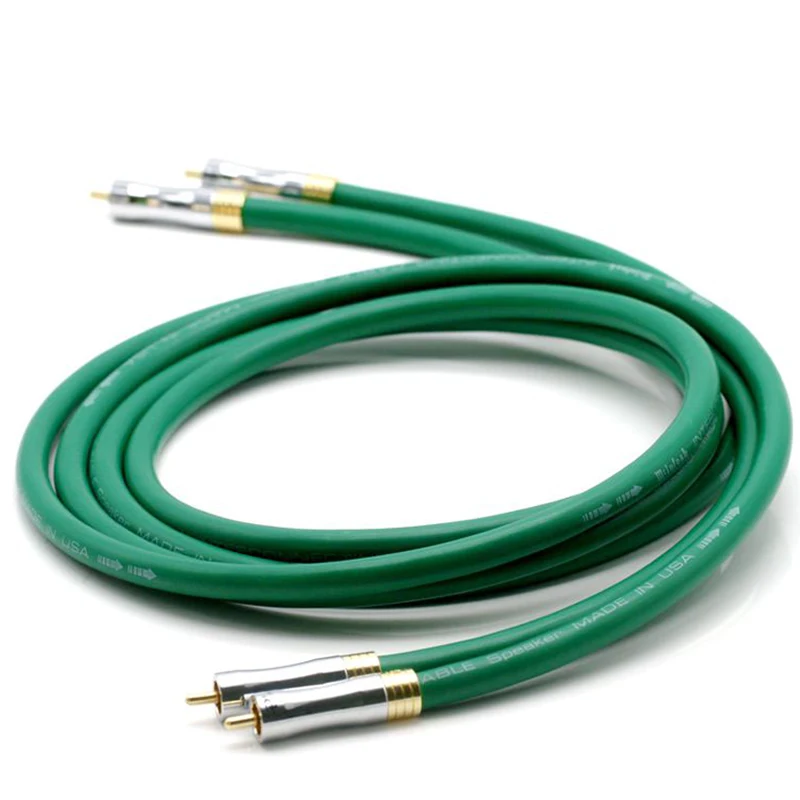 Coppia Cavo Mcintosh Rca Rame + Argento Placcato Core Audiophile Hifi Audio Line