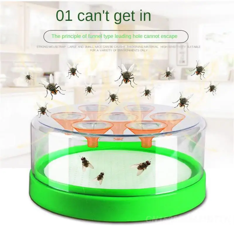 Flycatcher Indoor Single Fly Repellent Dewormer Contenente Esca Automatic Pest Reject Fly Trap Fly Trap Device Green