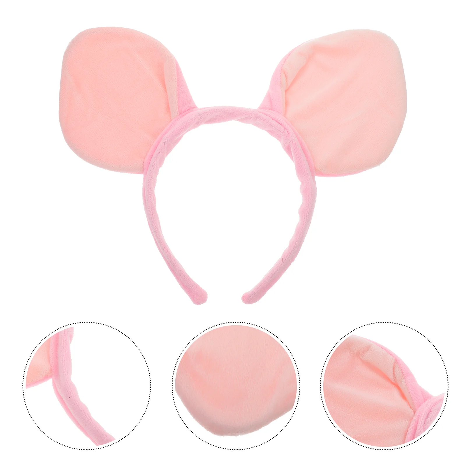 Piggy Headband Girls Headbands Cute Hair Women Copricapo Animal For Iron Wire Womens Adulti Miss Decor