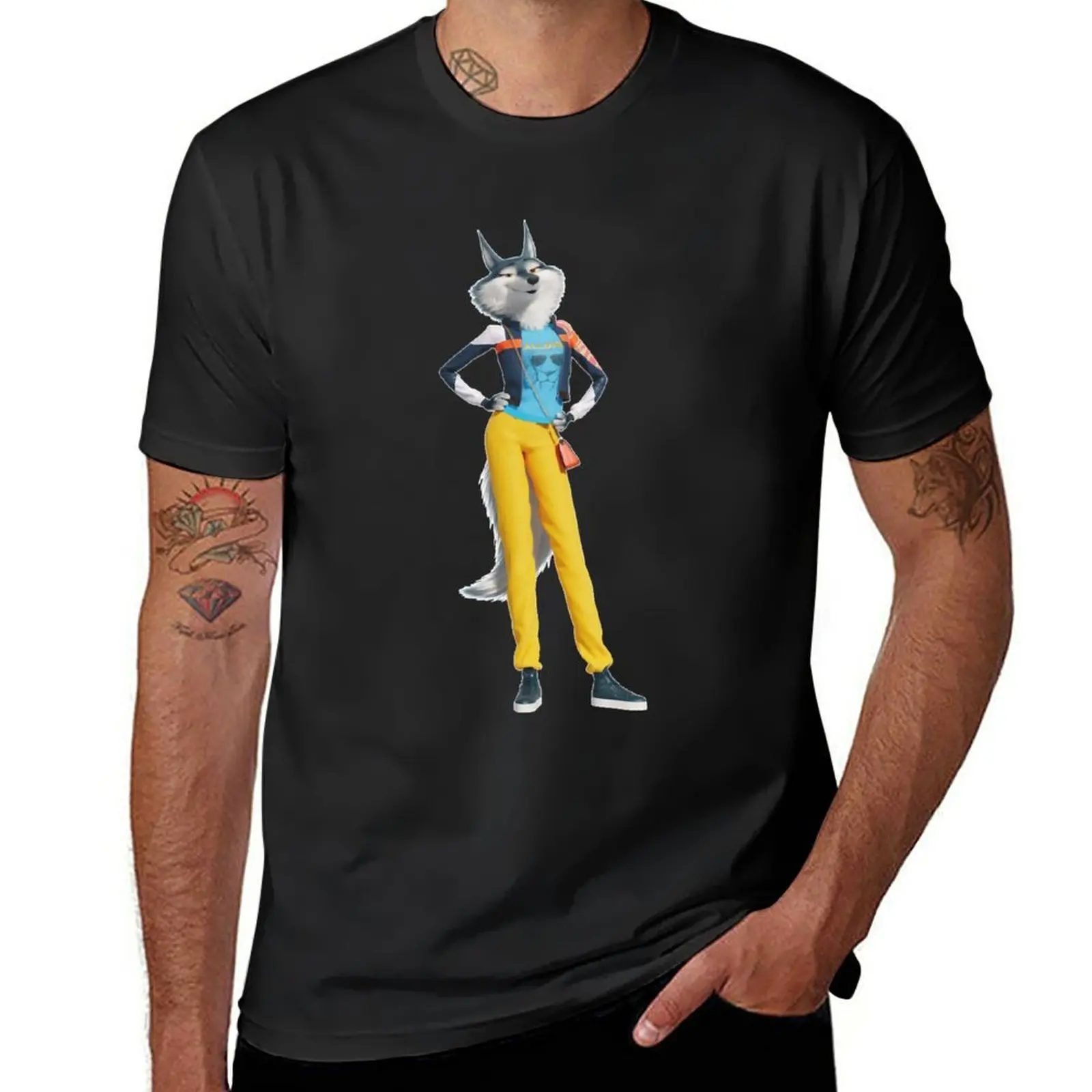 New Porsha Crystal From Sing 2 Movie T-Shirt Graphics T Shirt Heavyweight T-Shirt Kawaii Clothes Workout Shirts For Men
