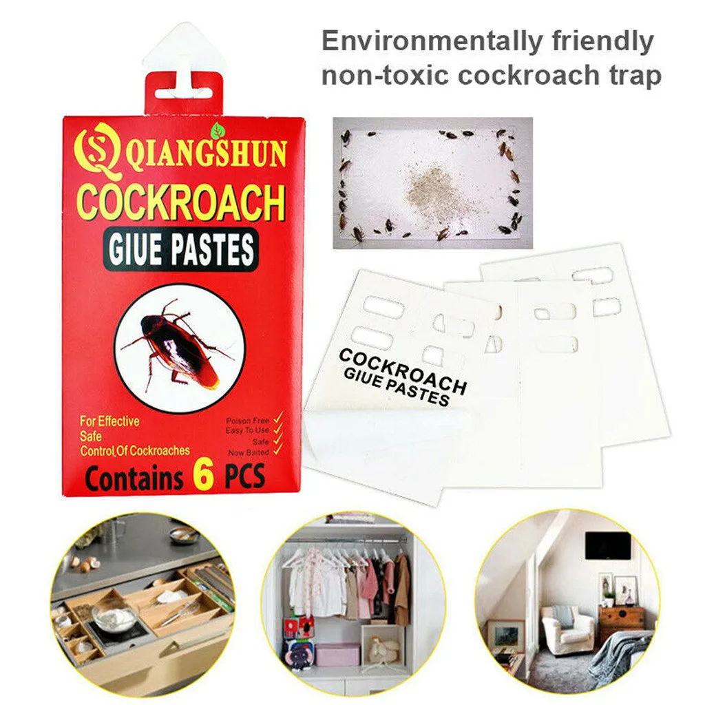 Sticky Glue Board Trappole Per Topi Scarafaggio Trapper Garden C.