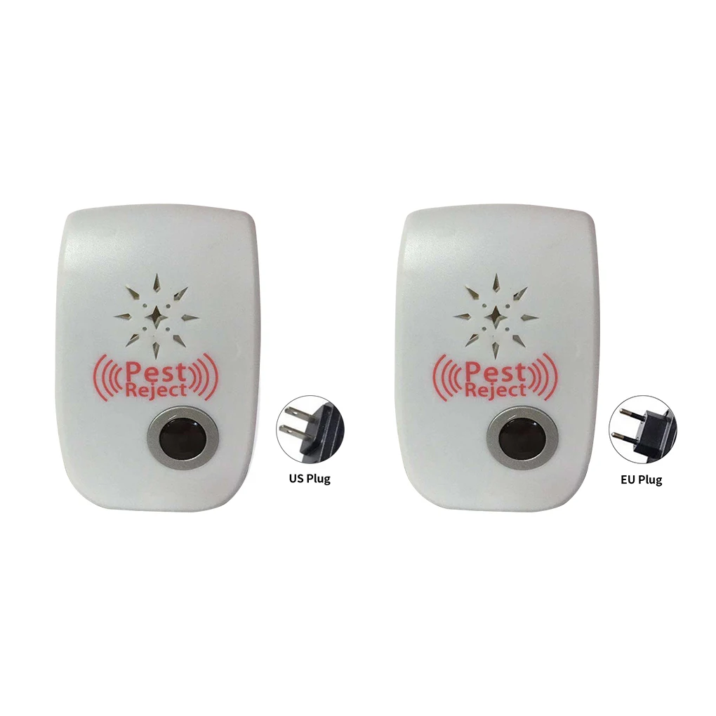 Sonic Pest Repeller Bug Fly Household Office Backyard Hotel Insect Electric Control Security Equipment Supplies
