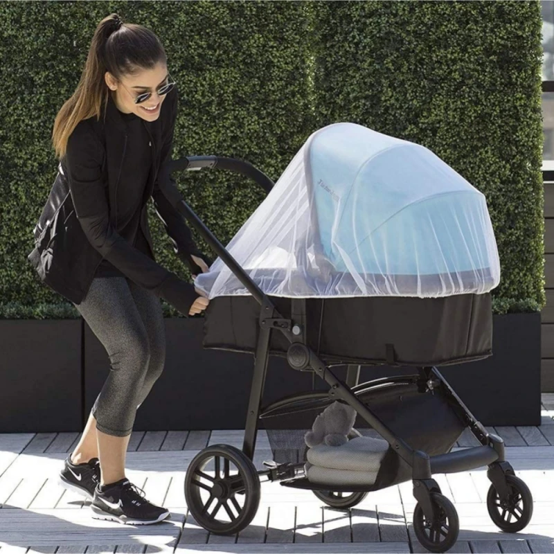 Passeggino Culla Zanzariera Zanzariera Per Carrozzina Estiva Carrozzina Zanzariera Rete Copertura Completa Maglia Anti Zanzara.