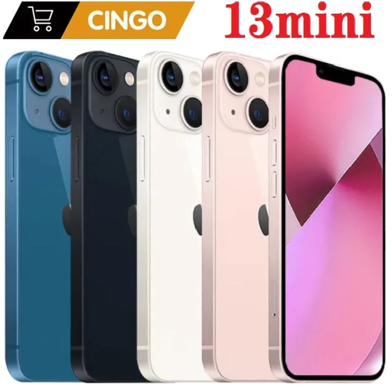 Iphone 13 Mini 128Gb/256Gb Rom A15 Ios 5G Face Id 5.4 "Schermo Oled Smartphone 12Mp Cellulare Iphone 13 Mini