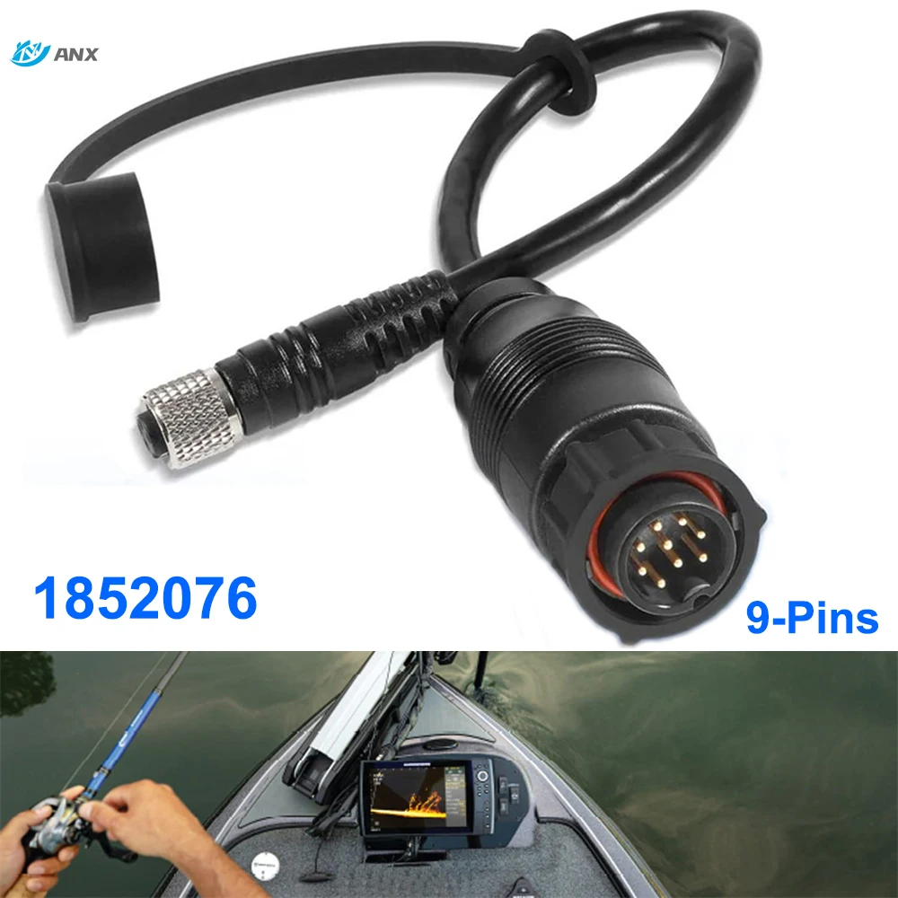 Anx Mkr-Us2-16 Sostituisce Per Cavo Adattatore Totalcan A 9 Pin Lowrance Cavo Adattatore Fish Finder (Adatto A Elite Ti2 E Hds), 1852076