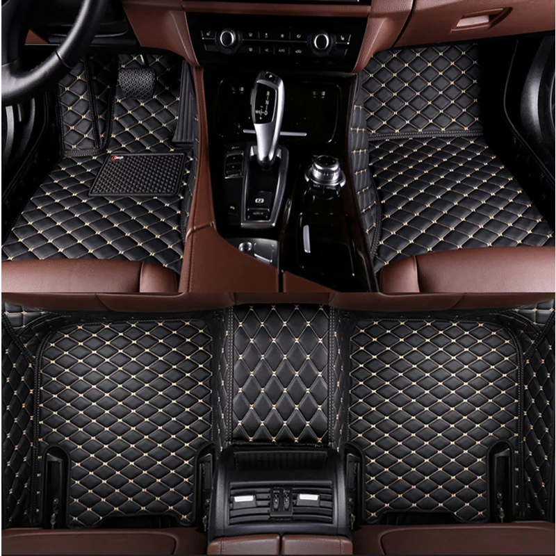 Tappetini Auto 3D Personalizzati Per Hyundai Genesis G80 2020-2023 Gv60 Gv80 Genesis Coupe Accessori Interni In Pelle Artificiale