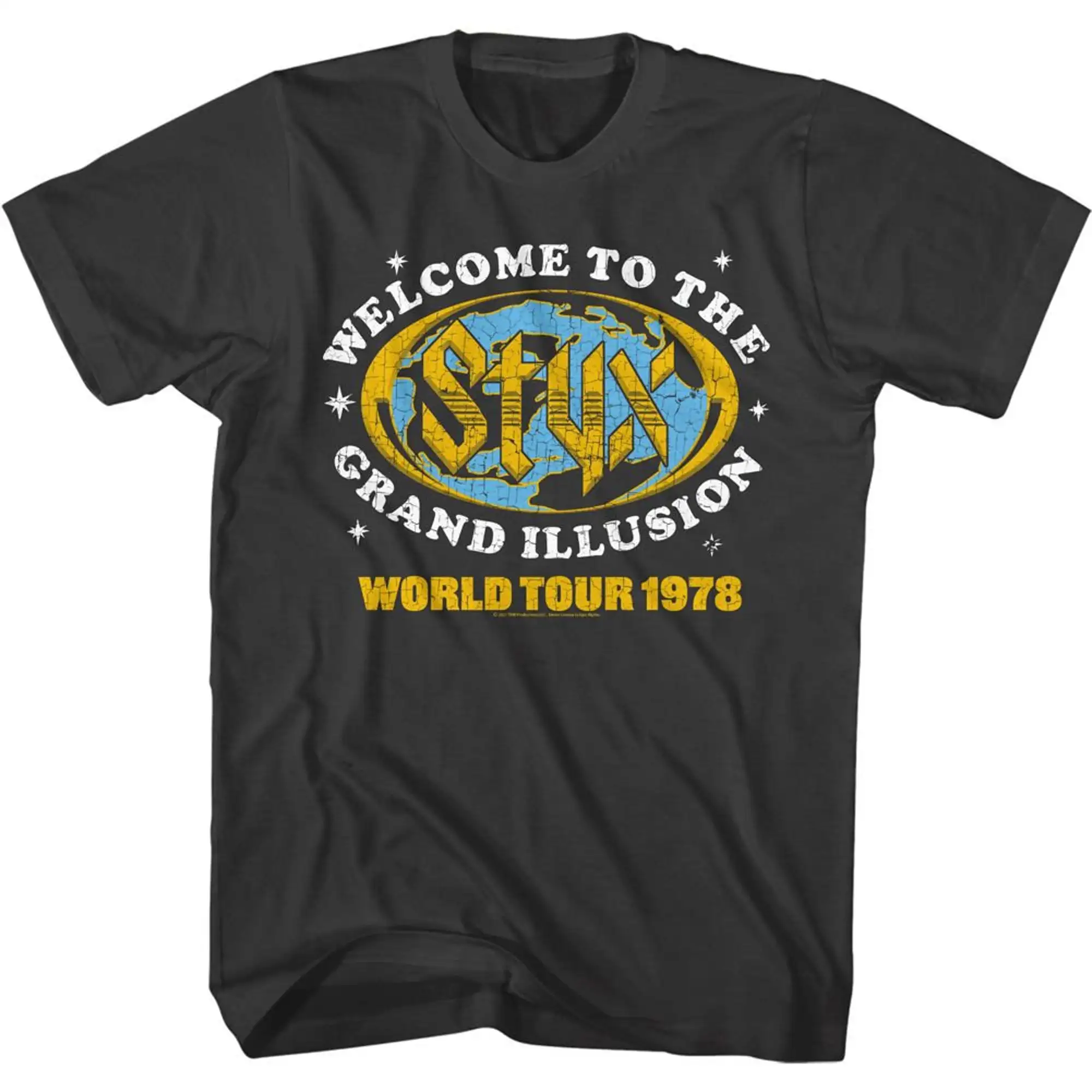 Styx Grand Illusion World Tour Rock And Roll Shirt