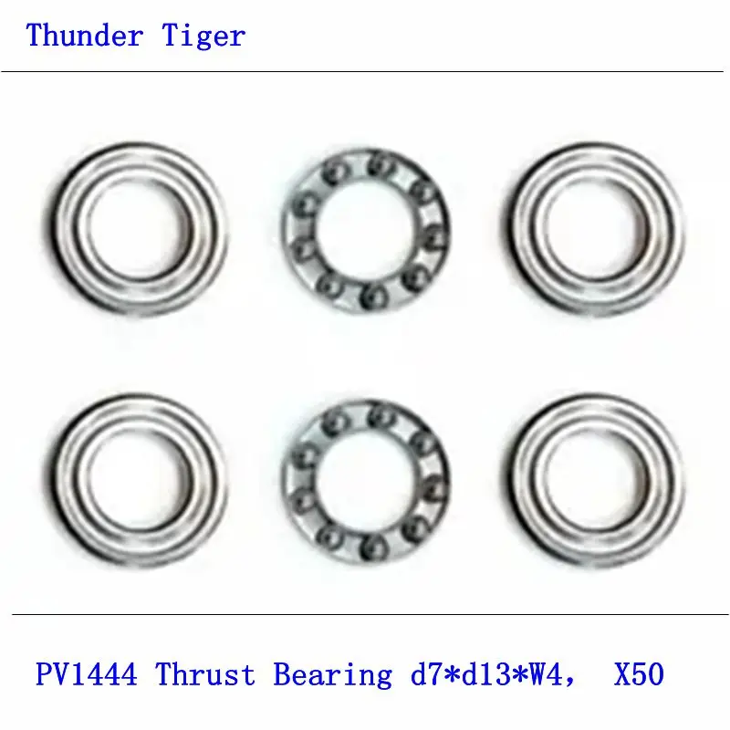 Thunder Tiger # Pv1444 Cuscinetto Reggispinta D7 * D13 * W4, X50