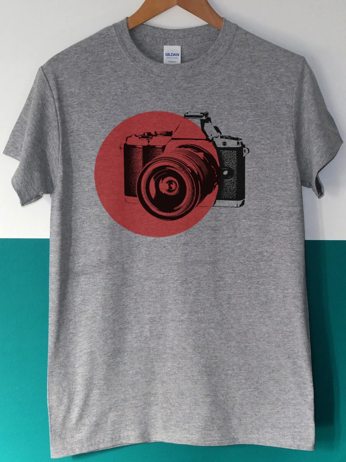 Fotocamera Slr Classica, Fotocamera Fotografica Retrò, Olympus, Pentax, T-Shirt Da Uomo Leica