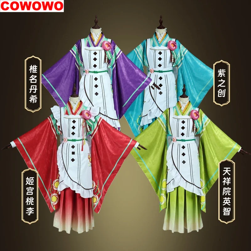Cowowo Ensemble Stars Himemiya Tori/Tenshouin Eichi/Shiina Niki/Shino Hajime Tuta Da Gioco Costume Cosplay Halloween Party Outfit