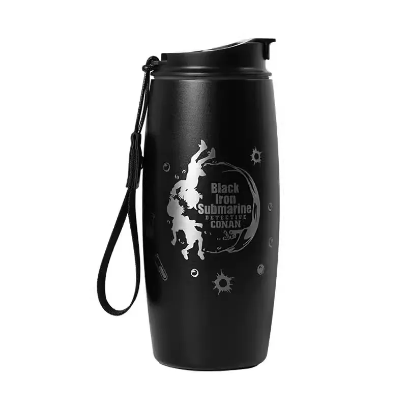 Merci Originali In Magazzino Xingyunshi Conan Black Iron Submarine Tazze D'Acqua Isolate Maschili E Femminili Per Studenti Intorno A Anime
