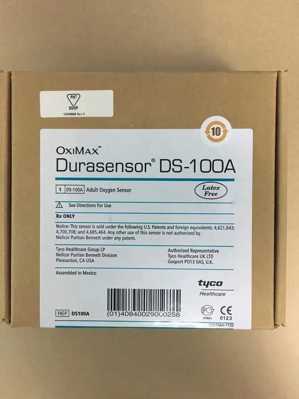 Cavo Della Sonda Spo2 Per Tyco Nellcor Tyco Ds-100
