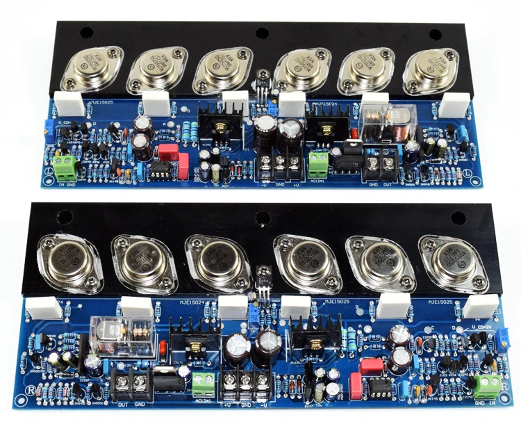Nuovo Weiliang Accuphase E405 Gold Sealed Tube Pure Rear Amplifier Board High Power Hifi Fever Grade (Una Coppia)