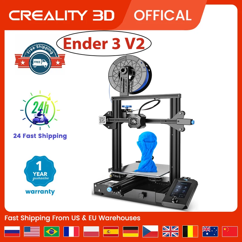 Stampante Creality 3D Ender-3 V2/ Ender-3 V2Neo/Ender-3 S1/ Ender-3 S1Pro/ Ender-3 S1Plus