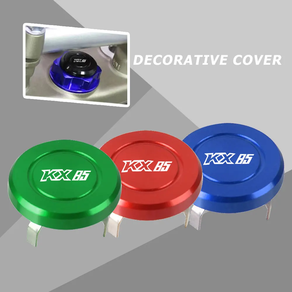 Per Kawasaki Kx80 Kx85 Kx 80 Kx 85 Kx85 Kx 85 2001 2002 2009 2011 2013 2016 Motobike Decorazione Stelo Dello Sterzo Dado Copertura