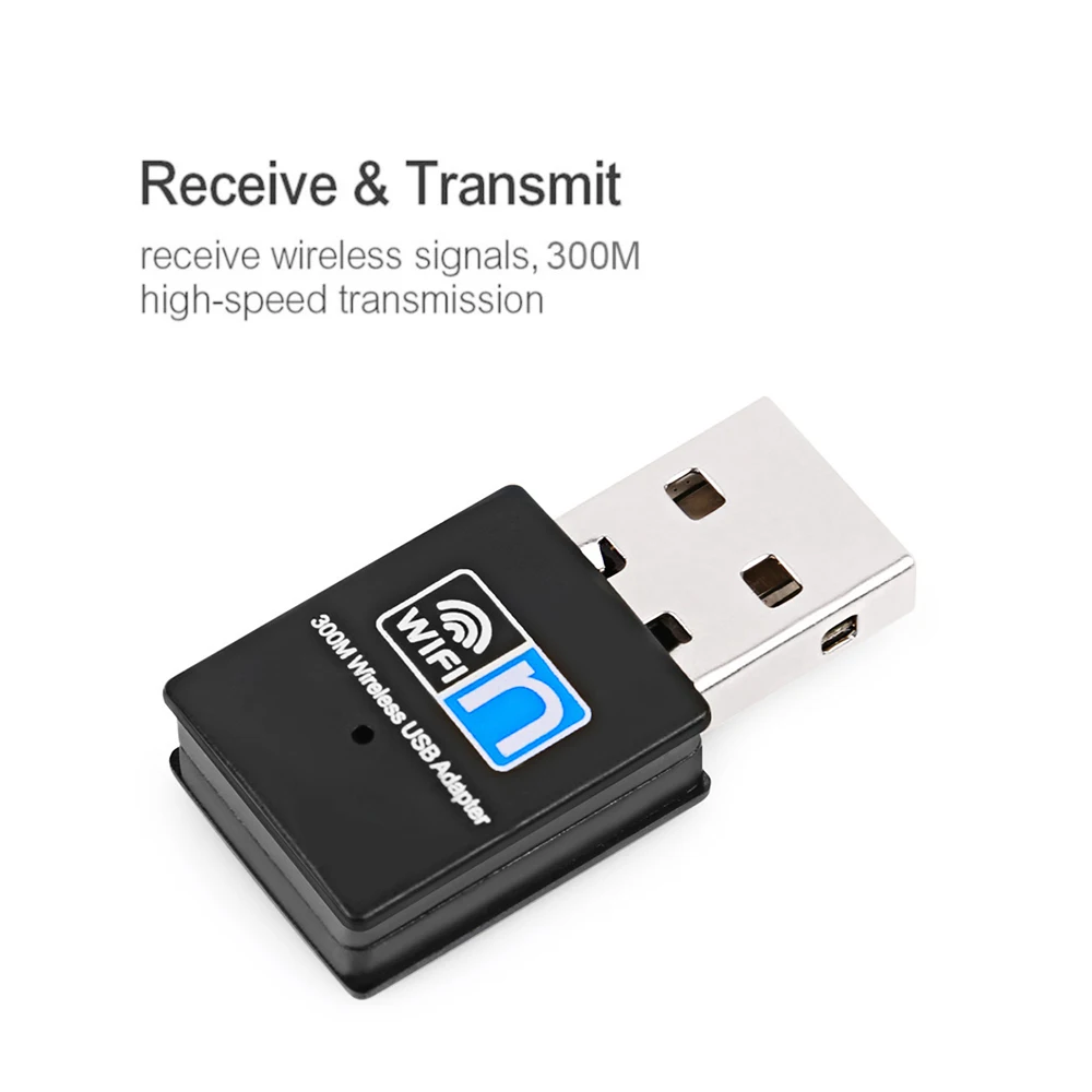 Scheda Di Rete Mini Wireless Usb Wifi Adapter Chip8188 300Mbps Usb 2.0 Ricevitore Dongle Per Laptop Desktop Per Windows /Mac