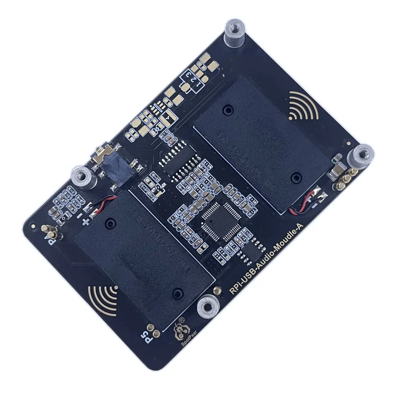 Raspberry Pi 5 Pi4B Usb Audio Sound Card Moudle Hat Con Opzione Altoparlante Cicalino Jack Auricolare