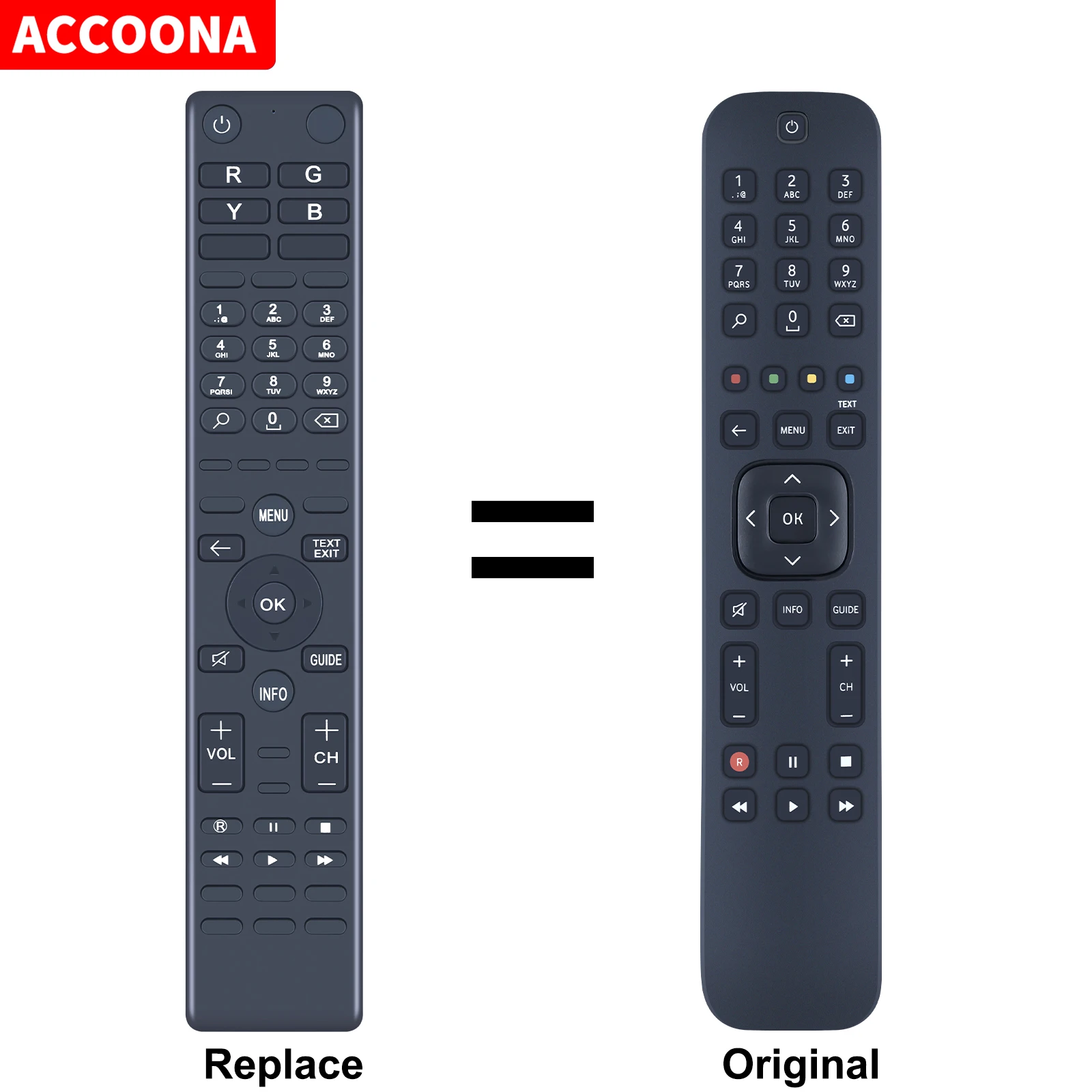 Telecomando Per Vodafone Set-Top Box Iptv Rc3273803/01Br Rc3273806/01Br Rc3273803/01Br