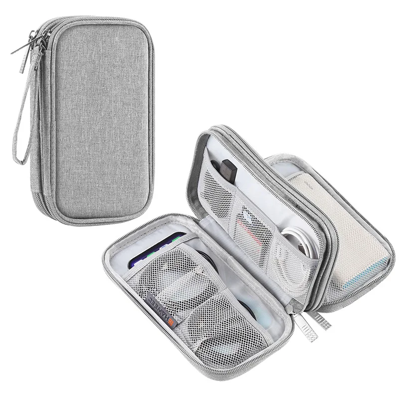 Haweel Organizer Portatile Che Trasporta Cellulari Custodia Con Cerniera Dati Per Auricolari Custodia Per Custodia Tech Outdoor Bag Gadget Accessori