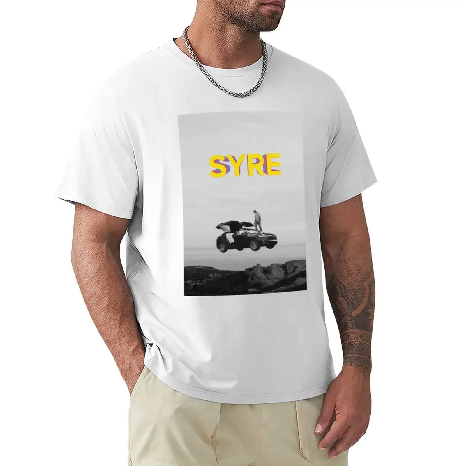 Jaden Smith Syre Maglietta Elettrica Camicetta Ventagli Sportivi Maglietta Oversize Da Uomo