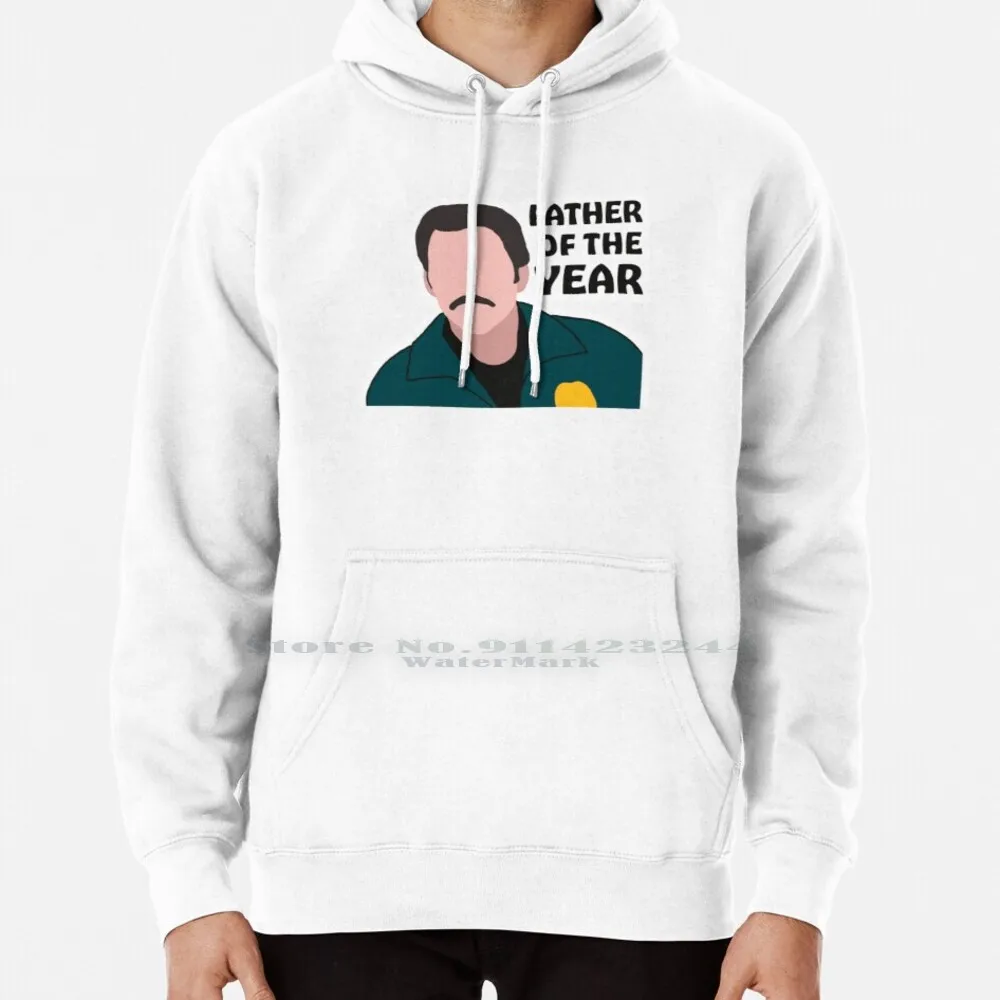 Charlie Swan-Father Of The Year Hoodie Sweater 6Xl Cotton Charlie Swan Forks Stephenie Meyer Twilight Saga Drawing Color Father