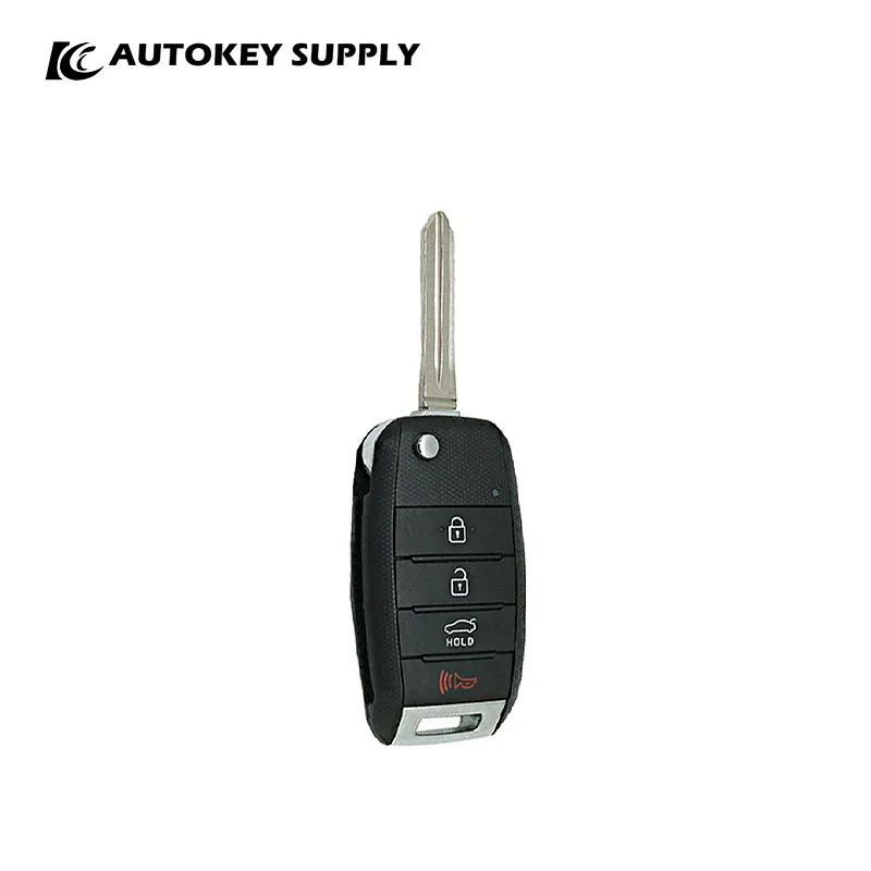 Per Kia 4 Pulsanti Flip Key Cover Autokeysupply Akhkf136