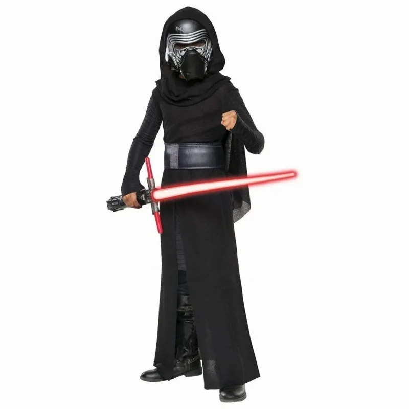 Ragazzi Deluxe Kylo Ren Classic Cosplay Abbigliamento Bambini Halloween Movie Costume