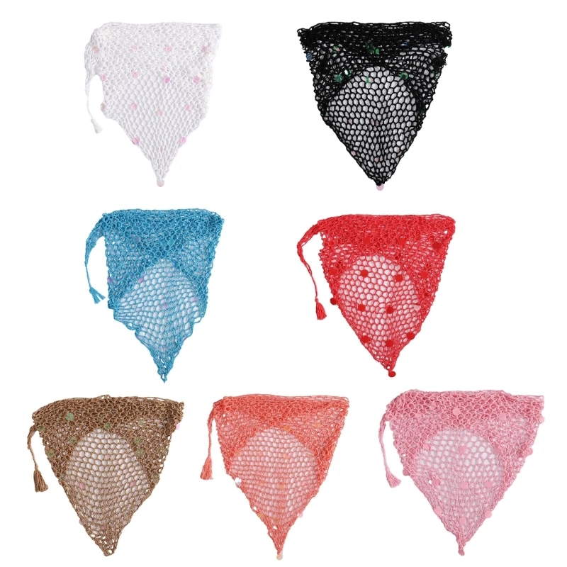 Copricostume Corto In Rete Trasparente Per Donna Costume Da Bagno Con Lacci Laterali Gonna Avvolgente Costume Da Bagno Da