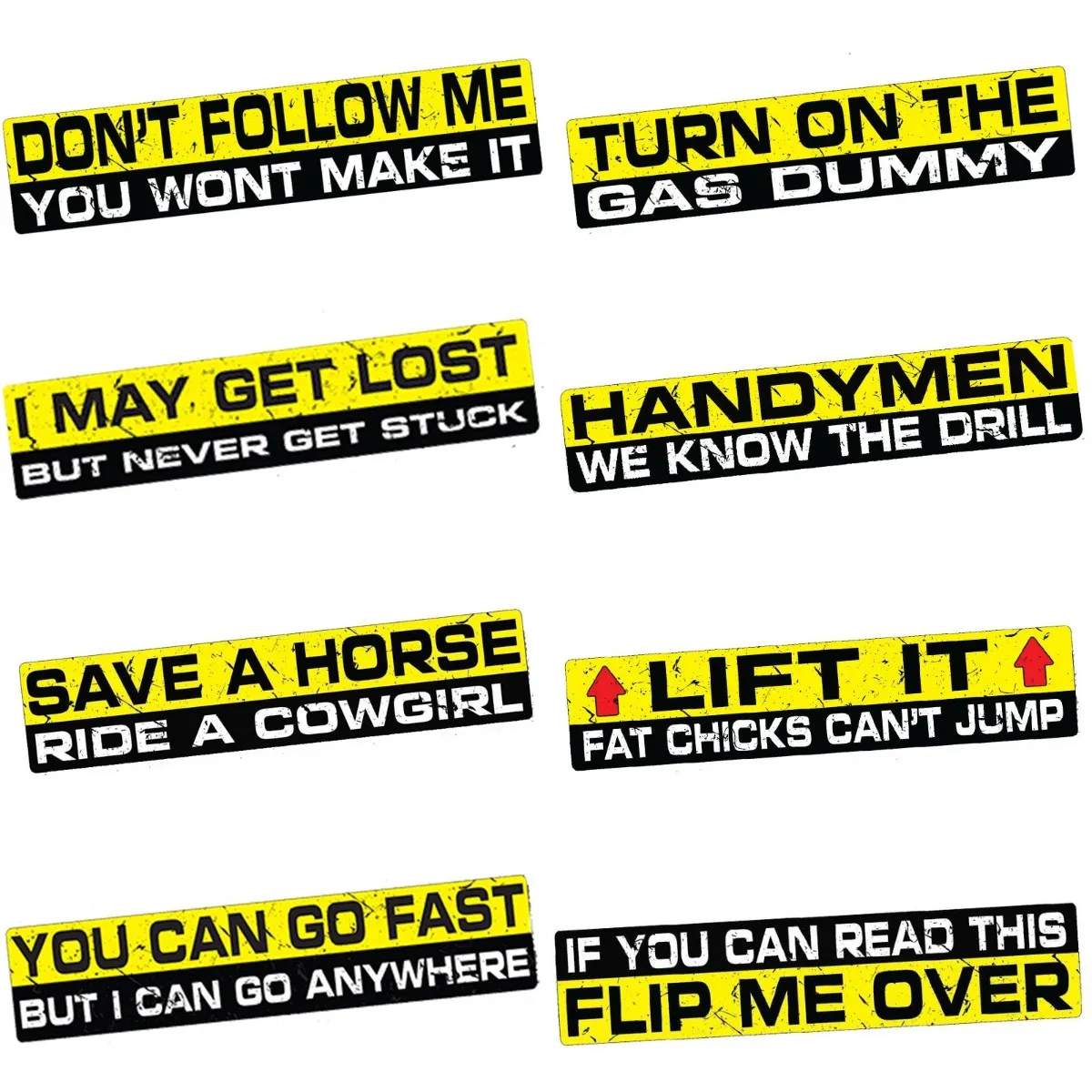 Car Styling Waterproof I Go Anywhere Decalcomania Sticker Vinile Divertente 4X4 Offroad 4Wd Divertente Car Sticker Impermeabile Decor Riflettente