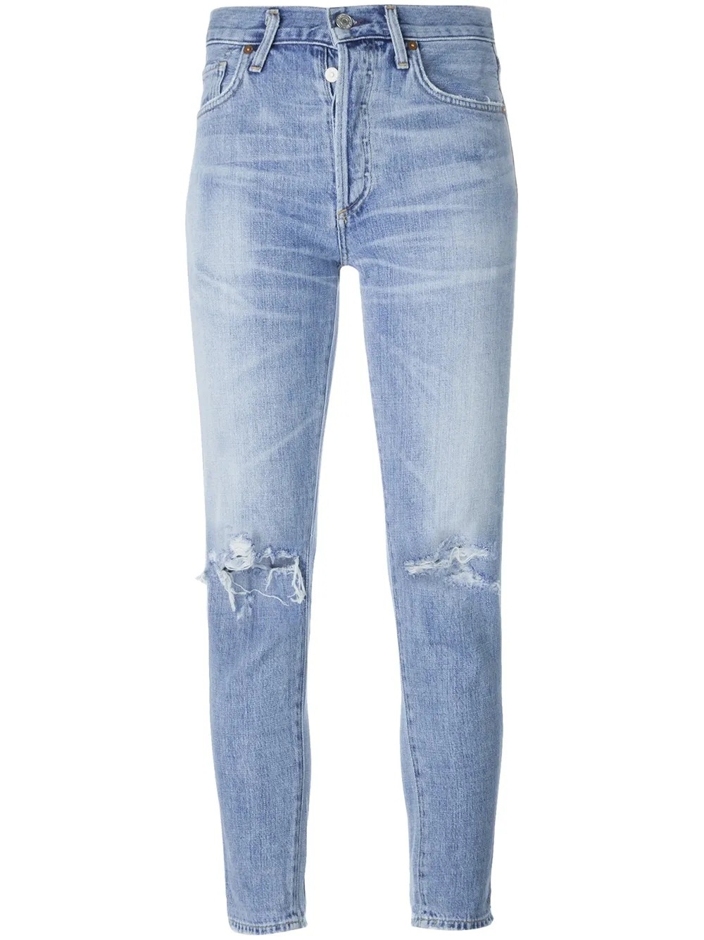 Citizens of Humanity distressed skinny jeans - Blu