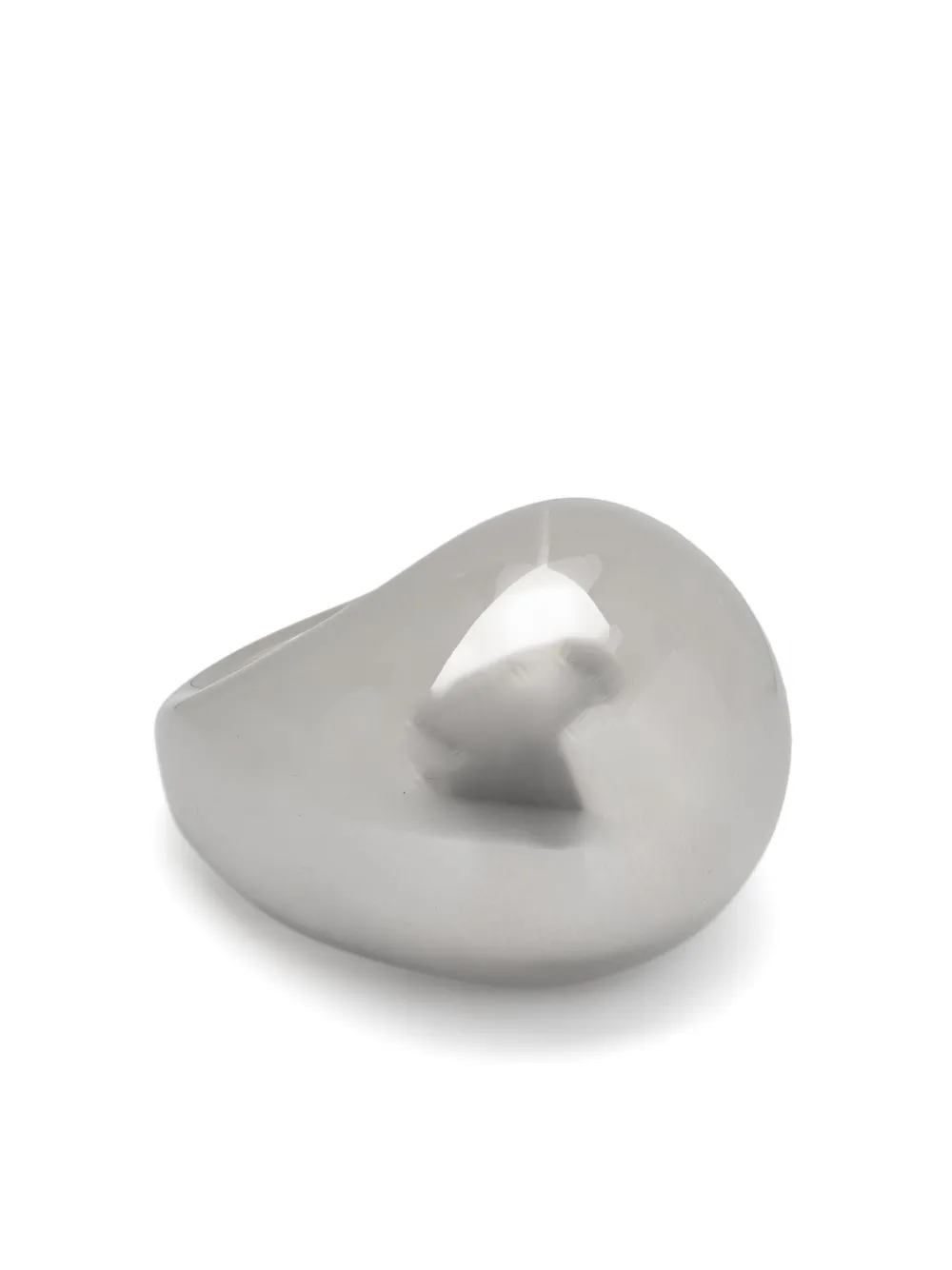 Courrèges Ice Cube ring - Argento