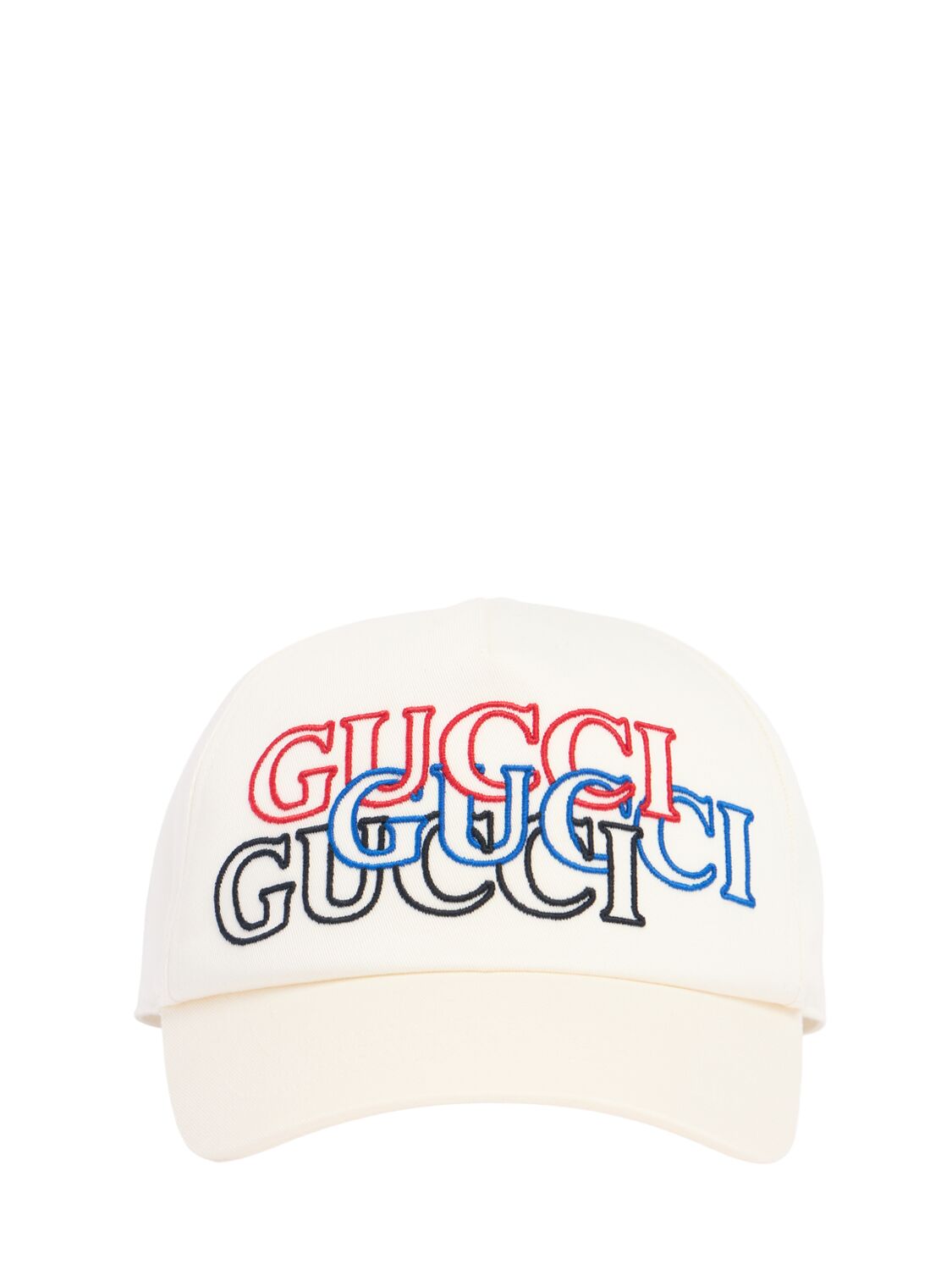 Gucci Embroidery Cotton Baseball Cap
