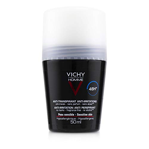 Vichy - Homme Deo Roll On Sensitive Skin 48H 50 Ml