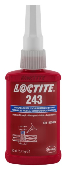 Frein filet moyen 243 flacon 50 ml LOCTITE 1335884