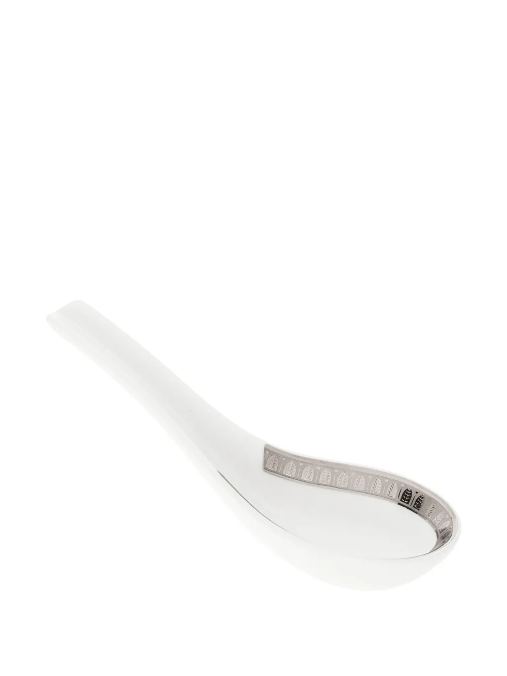 Christofle Malmaison porcelain Chinese spoon - Bianco