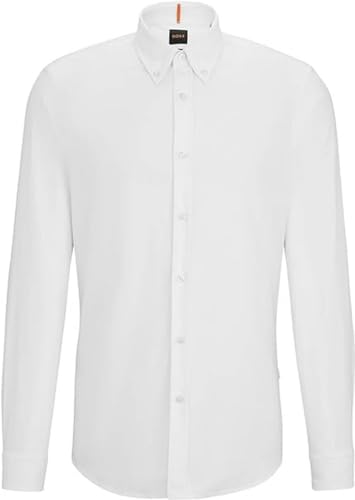 Boss Rickert Camicia, White100, Xxl Uomini