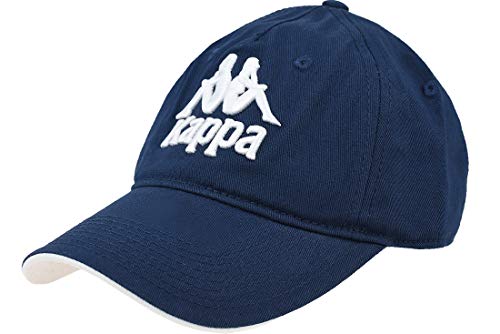 Kappa Cap With A Visor, Navy, One Size Men'S