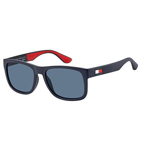 Tommy Hilfiger Th 1556/S, Occhiali Da Sole Uomo, Classico, Multicolore (Bl Redwht), 56